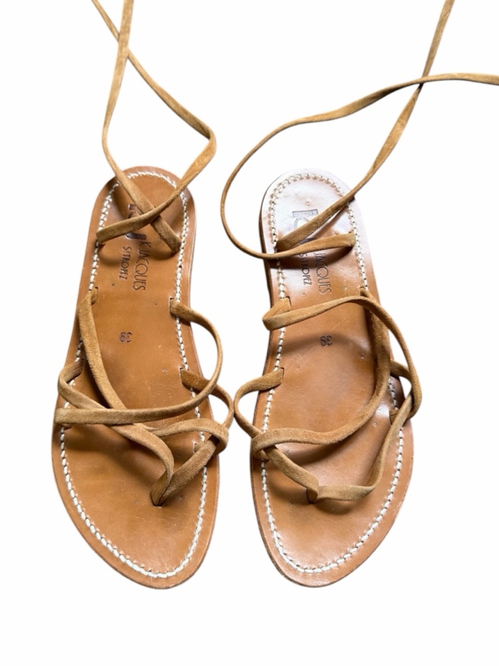K. Jacques St. Tropez ZÉNOBIE Sandals size 39